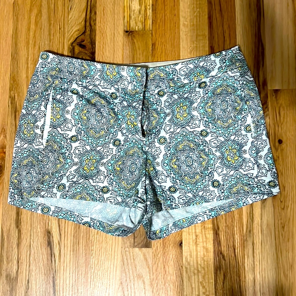 JCrew Paisley Shorts